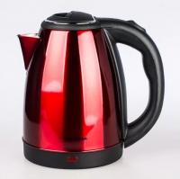 Чайник нержавейка HOMESTAR HS-1010, 1,8 л, 1500 Вт, красный