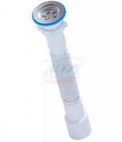 Сифон гофрированный 1½"x40/50 мм (396-806 мм)