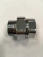 Американка прямая 1", хром