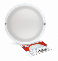 Светильник LED IN HOME СПП МД-1565-КРУГ, 15 Вт, 6500 К, 1350 лм, IP65, с микроволновым датчиком