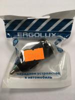 Зарядное устройство в "автоприкуриватель" 1хUSB, 12В, чёрное