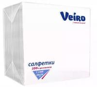 Салфетки Veiro белые, 100 штук
