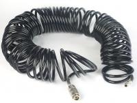 Шланг спиральный морозостойкий PATRIOT PU 20, L-20 м, 10 бар, быстросъём