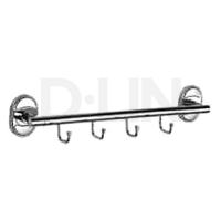 Рейлинг D-lin D289700-4 (4 крючка)