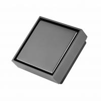 Трап вертикальный VALFEX PREMIUM, 100x100 мм, выпуск Ø40 мм, нержавеющая сталь, графит