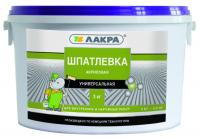 Шпатлёвка акриловая Лакра для внутренних и наружных работ, 3 кг