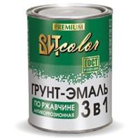 Грунт-эмаль по ржавчине 3в1 ВИТ color чёрная 5 кг