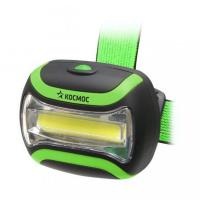 Фонарь КОСМОС LED Н3WCOBLED (налобный, 1LED 3хААА)