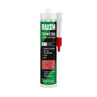 Герметик силиконовый санитарный RUSH RSK-121, 240 мл., (белый)