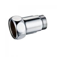 Соединение прямое с накидной гайкой 1"x1/2" штуцер, хром (пара)