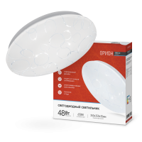 Светильник LED IN HOME DECO "ОРИОН", 48 Вт, 6500 К, 350x55 мм, IP40