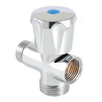 Кран для стиральной машины VALTEC, 1/2"н x 3/4"н x 1/2"в (вентиль)