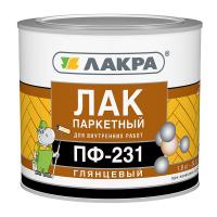 Лак паркетный Лакра ПФ-231 (1,8 кг)
