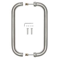 Ручки-скобы FUARO PULL.PH25/300.21 INOX 201, нержавеющая сталь