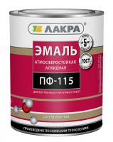 Эмаль Лакра ПФ-115 чёрная 1,9 кг