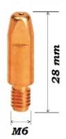 Наконеник Cu-E  8хМ6х28х0,8
