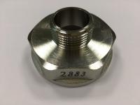 Переходник 1" н. x 2" в., латунный
