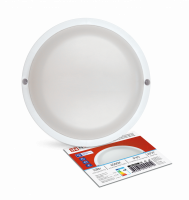 Светильник LED IN HOME СПП ОАД- 1065-КРУГ, 10 Вт, 6500 К, 900 лм, IP65, с оптико-акустическим датчиком