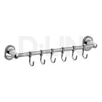 Рейлинг D-lin D288700-6 (6 подвижных крючков)