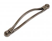 Ручка-скоба С2510-128 АS, состаренное серебро