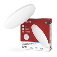 Светильник LED IN HOME NEO SIMPLE-5565-WH, 55 Вт, 6500 К, 375x59 мм, IP40