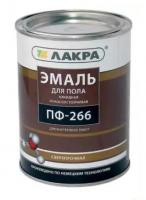 Эмаль Лакра ПФ-266 красно-коричневая, 3 кг (для пола)