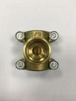 Хомут - отвод, 1/2", внутренняя резьба, латунный