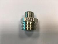 Ниппель переходник 1/4" х 1/2", латунный