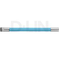 Гусак (излив) кухонный D-lin D65710-6 гибкий, в синем силиконе