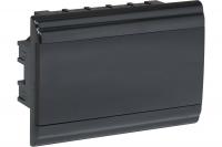 Бокс пластиковый IEK ЩРВ-П-12, IP41, чёрный