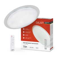 Светильник LED IN HOME COMFORT GALAXY, 75 Вт, 3000-6500 К, 560х85 мм, 6000 лм, с пультом ДУ