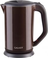 Чайник  нерж. GALAXY GL-0318 коричневый (1,7л, 2000Вт)