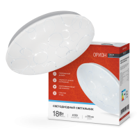 Светильник LED IN HOME DECO "ОРИОН", 18 Вт, 6500 К, 230x55 мм, IP40
