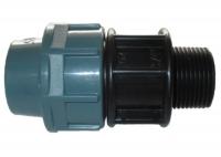 Муфта ПНД 20 мм x 3/4" наружная резьба