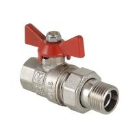 Кран шаровой VALTEC "BASE", 3/4" с полусгоном (Американка)