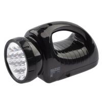 Фонарь-прожектор ТРОФИ LED TSP12, 2 режима (+кемпинг, аккум., 12LED + 18LED, вилка 220В)