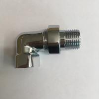 Американка угловая 1/2", хром