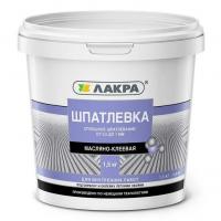 Шпатлёвка масляно-клеевая Лакра 1,5 кг