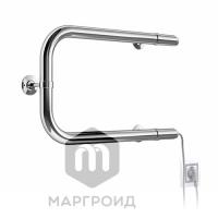 Полотенцесушитель электрический МАРГРОИД П-образный, Вид 51, 320x500 мм, нерж., 3/4"