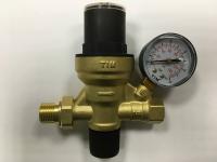 Клапан автоматической подпитки TIM 1/2" (с манометром)