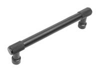 Ручка-скоба АР2307-128 BL, матовый чёрный