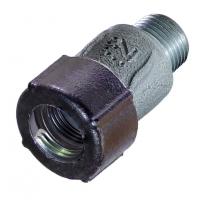 Муфта для соединения стальных труб ZEISSLER, 1/2", наружная резьба (19,7 - 21,8 мм)