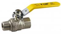 Кран газовый шаровой TIM, 3/4", г/ш, рычаг