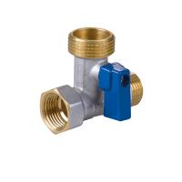 Кран для стиральной машины ViEiR, 1/2"н x 3/4"н x 1/2"в