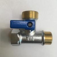 Кран для стиральной машины TIM, 1/2"в x 3/4"н x 1/2"н