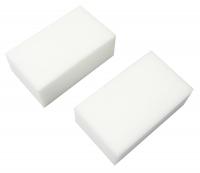 Губки меламиновая РЫЖИЙ КОТ, 10x6x2,5 см, 2 штуки