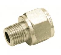 Переходник, наружная резьба 1/8" - внутренняя резьба 1/4"