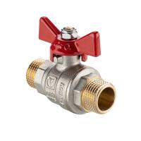 Кран шаровой VALTEC "BASE" ГОСТ, 1", наружная резьба, бабочка