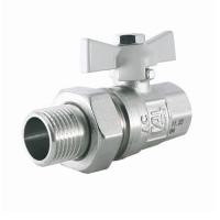 Кран шаровой STI (Американка) 1/2", бабочка