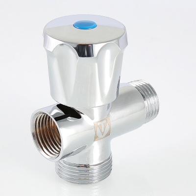 Кран для стиральной машины VALTEC, 1/2"н x 3/4"н x 1/2"в (вентиль)
